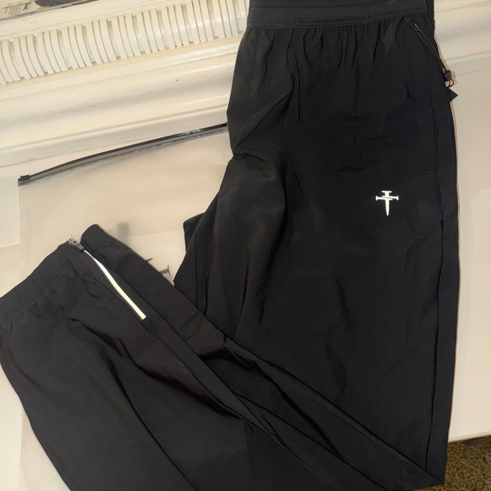 Men's Black Performance Track Pants
